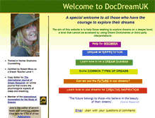 Tablet Screenshot of docdreamuk.com